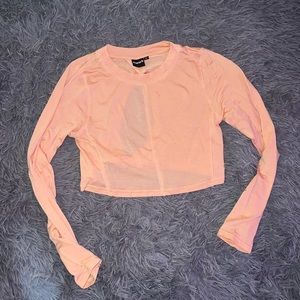 long sleeve workout top size xs